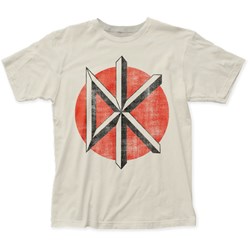 Dead Kennedys - Mens  Distressed Logo Fitted T-Shirt