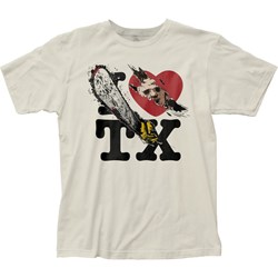 Texas Chainsaw Massacre - Mens I Heart Tx Fitted T-Shirt