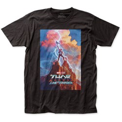 Thor - Mens 4 Movie Poster Fitted Jersey Tee