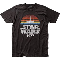 Star Wars - Mens 1977 Fitted Jersey Tee