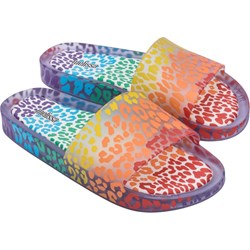 Melissa - Womens Beach Slide 3Db Rainbow Sandal
