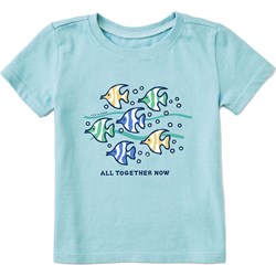 Life Is Good - Toddlers All Together Now Fish T-Shirt