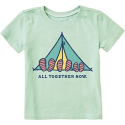 Life Is Good - Toddlers All Together Tent T-Shirt