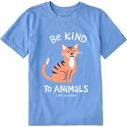 Life Is Good - Kids Be Kind Cat T-Shirt