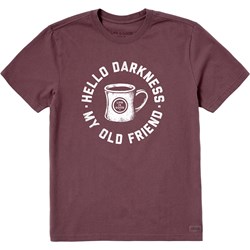 Life Is Good - Mens Hello Darkness My Old Friend T-Shirt