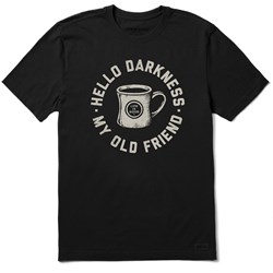 Life Is Good - Mens Hello Darkness My Old Friend T-Shirt