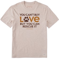 Life Is Good - Mens You Can Rescue Love T-Shirt