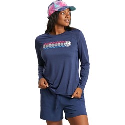 Life Is Good - Womens Energetic Coin Long Sleeve Active Tee