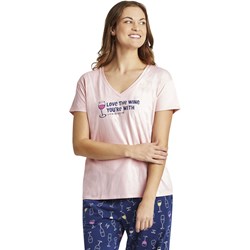 Life Is Good - Womens Love The Wine Pajama Top