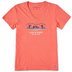 Life Is Good - Womens Sup On The Lake T-Shirt