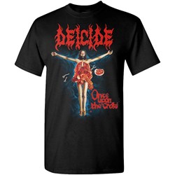 Deicide - Unisex Uncensored Once Upon The Cross T-Shirt