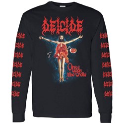 Deicide - Unisex Uncensored Once Upon The Cross Longsleeve T-Shirt