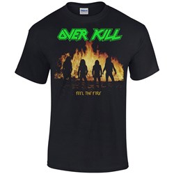 Overkill - Unisex Feel The Fire T-Shirt