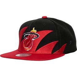 Mitchell And Ness - Unisex Miami Heat Sharktooth Snapback Hat