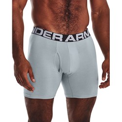 Under Armour - Mens Charged Cotton 6In 3 Pack Underwear Bottoms