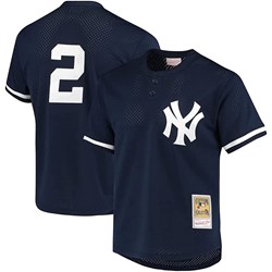 Mitchell And Ness - New York Yankees Mens Mlb Authentic Bp - Pullover 1995 Derek Jeter Jersey