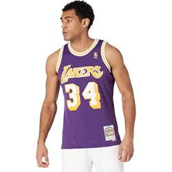 Mitchell And Ness - Los Angeles Lakers Mens Nba Swingman Road 96 Shaquille O'Neal Jersey
