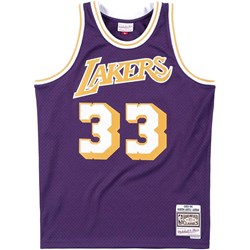 Mitchell And Ness - Los Angeles Lakers Mens Nba Swingman 83 Kareem Abdul-Jabbar Jersey