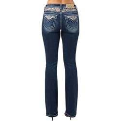 Miss Me - Womens Mid-Rise Bootcut Jeans