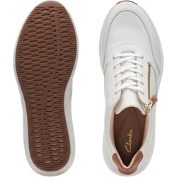 Clarks UN RIO ZIP Blanco - Envío gratis   ! - Zapatos Deportivas  bajas Mujer 66,00 €