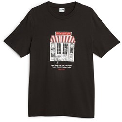 Puma - Mens Graphics Cafe Puma T-Shirt