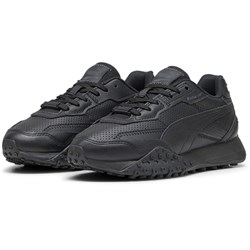 Puma - Juniors Blktop Rider Leather Shoes