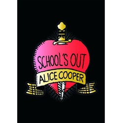 Alice Cooper - Unisex School'S Out Postcard