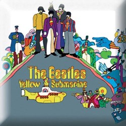 The Beatles - Unisex Yellow Submarine Pin Badge