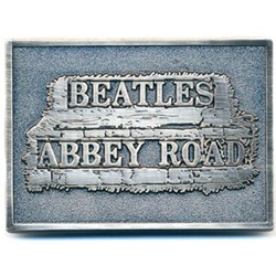 The Beatles - Unisex Abbey Road Sign Belt Buckle
