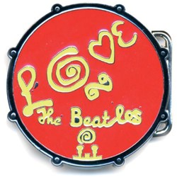 The Beatles - Unisex Love Drum Belt Buckle