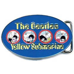The Beatles - Unisex Yellow Submarine Portholes Belt Buckle