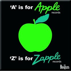 The Beatles - Unisex A Is For Apple Fridge Magnet