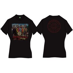 The Beatles - Womens Sgt Pepper T-Shirt