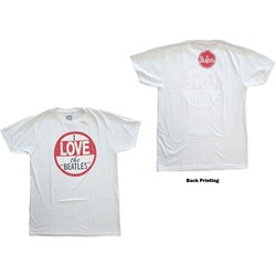 The Beatles - Unisex I Love The Beatles T-Shirt