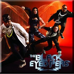 The Black Eyed Peas - Unisex Band Photo Boom Boom Pow Fridge Magnet