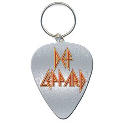 Def Leppard - Unisex Logo Pick Keychain