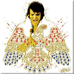Elvis Presley - Unisex American Eagle Fridge Magnet