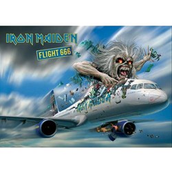 Iron Maiden - Unisex Flight 666 Postcard