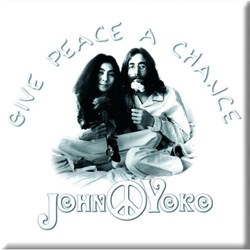 John Lennon - Unisex Peace Fridge Magnet