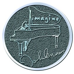 John Lennon - Unisex Imagine Pin Badge