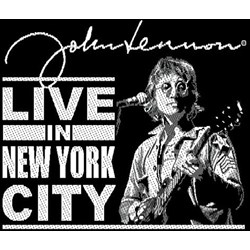 John Lennon - Unisex Live In New York City Standard Patch
