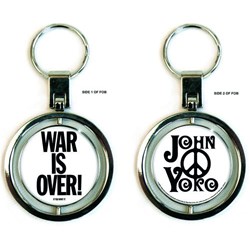 John Lennon - Unisex War Is Over Keychain