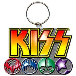 KISS - Unisex Logo & Icons Keychain