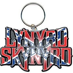 Lynyrd Skynyrd - Unisex Flag Logo Keychain