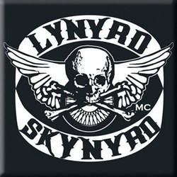 Lynyrd Skynyrd - Unisex Biker Patch Logo Fridge Magnet