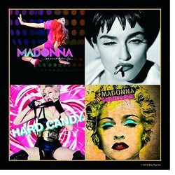 Madonna - Unisex Albums Single Cork Coaster