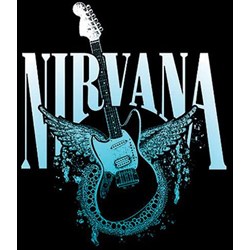 Nirvana - Unisex Jag-Stang Wings Single Cork Coaster