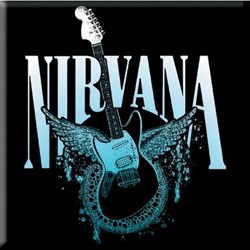 Nirvana - Unisex Jag-Stang Wings Fridge Magnet