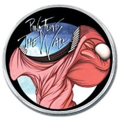 Pink Floyd - Unisex The Wall Eat Head Logo Pin Badge