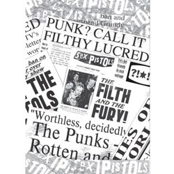 The Sex Pistols - Unisex Newspaper Postcard